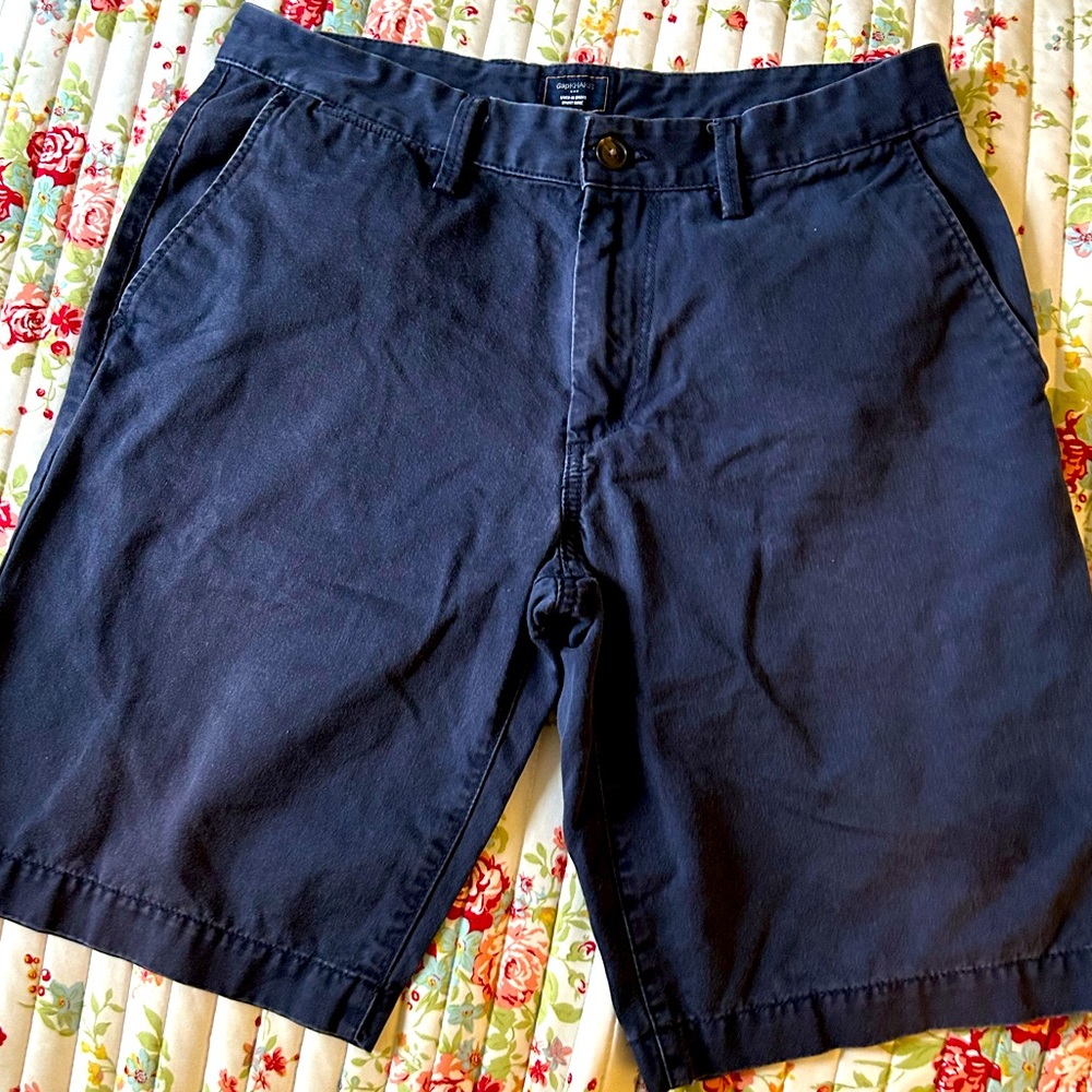 Men’s GAPkhakis Blue Shorts